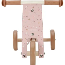 Triciclo de madera rosa - Little Dutch