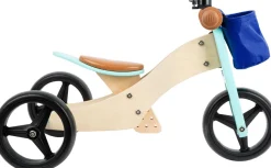 Triciclo sin pedales 2 en 1 turquesa - Small foot company