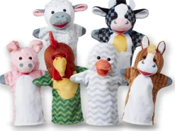 Títeres Animales de granja - Melissa & Doug
