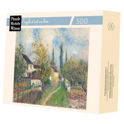 Un camino en los Sablones de Sisley - Puzzle Michèle Wilson