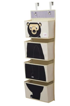Vacía-bolsillos de pared de algodón Oso - 3 Sprouts