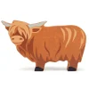 Vache Highland en bois - Tender Leaf Toys
