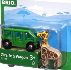 Vagón de transporte de jirafas - Brio