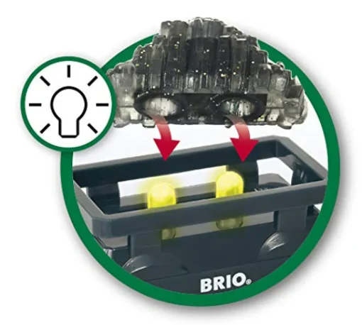Vagón ligero cargado de oro - Brio