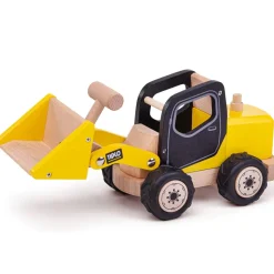 Vehículo de construcción con cargador frontal - Bigjigs Toys