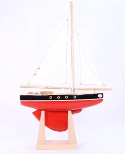 Velero Le Tirot rojo 30cm - Maison Tirot