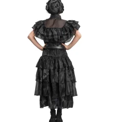 Vestido de gala negro Wednesday Addams 152 cm - Chaks