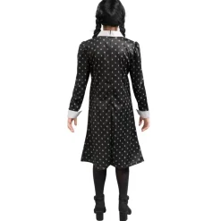 Vestido negro Wednesday The Addams Family 152 cm - Chaks