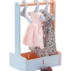 Vestidor de madera para muñecas - Petitcollin