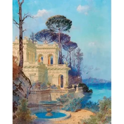 Villa en el lago Knab - Puzzle Michèle Wilson