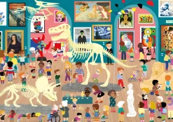 Visita al museo - Puzzle Michèle Wilson