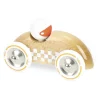 Voiture Rallye Checkers GM bois naturel - Vilac