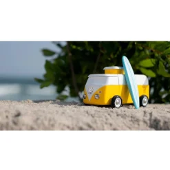 VW Beach Bus amarillo - Candylab Toys