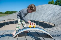 Wobbel Balance Board Original berenjena - Wobbel